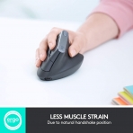 Logitech Wireless Dikey Mouse (Siyah)