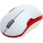 ShhhMouse Wireless Sessiz Optical Mouse (Beyaz/Krmz)