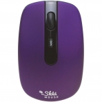 ShhhMouse Wireless Ergonomik Mouse (Mor)