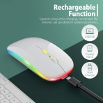 OKIMO Wireless Ergonomik Mouse (Beyaz)