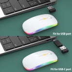 OKIMO Wireless Ergonomik Mouse (Beyaz)