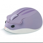 PloutoRich Hamster Wireless Mouse (1200DPI)(Mor)