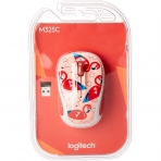 Logitech M325 Wireless Mouse (Flamingo)