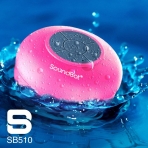 SoundBot SB510 Suya Dayankl Bluetooth Hoparlr (Pembe)