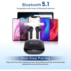 Waayu Bluetooth Kablosuz Kulak i Kulaklk (Siyah)