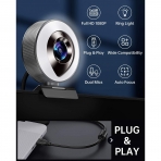 CASECUBE USB 1080 Mp. Webcam