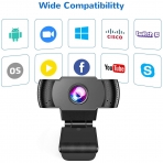 ANBES USB 1080P Webcam