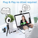 ITSHINY USB 1080P Ultra HD Webcam