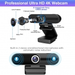 GoHZQ USB 4K Webcam