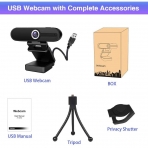 GoHZQ USB 4K Webcam