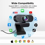 IFOAIR USB 1080P Webcam