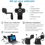 Larmtek USB 1080p Full Hd Webcam