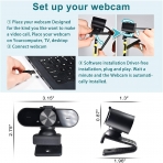 Elipenico USB 1080P HD Webcam