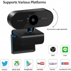 SUPERUS USB 1080P Webcam