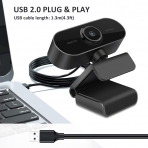 SUPERUS USB 1080P Webcam