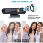 madeking USB FHD 1080P Webcam