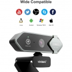 VIHIMAI Full HD 1080P USB Webcam