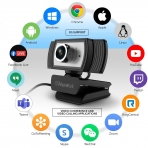 Aluratek USB HD 1080P Webcam