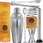 Mixologist World  Premium Shaker Set