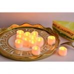 Huakway Led Tea Light Mum Seti (24 Adet)