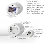 Furora LIGHTING 8 Adet Beyaz Led Mum Seti