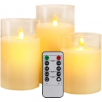 Yinuo Candle 3 Para Led Mum (Beyaz)