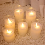 Yinuo Candle 3 Para Led Mum (Beyaz)