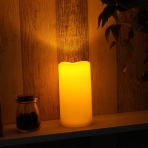 CANDLE CHOICE 1 Adet Suya Dayankl Led Mum (Krem)