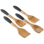 Shila Ahap Spatula Set (4 Para) (Siyah)