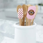 Wilton Silikon Spatula Seti (2 Para) (Pembe)