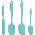 U-Taste Silikon Spatula Seti (Turkuaz)(4 Adet)