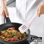 BvCook Silikon Spatula Seti (5 Para) (Mavi)