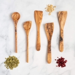 Thirteen Chefs Ahap Spatula Set (5 Para) (Kahve)