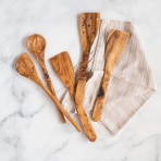 Thirteen Chefs Ahap Spatula Set (5 Para) (Kahve)