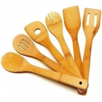 VCCUCINE Ahap Spatula Seti (6 Para) (Kahve)