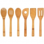 VCCUCINE Ahap Spatula Seti (6 Para) (Kahve)