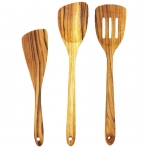 Tectona Teak Ahap Spatula Set (3 Para)