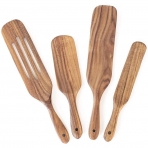 Nice-nook Ahap Spatula Seti (4 Para) (Kahve)