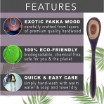 Island Bamboo Pakkawood Spatula Seti (7 Para)(Kahverengi)