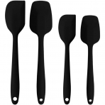 MOACC Silikon Spatula Set (Siyah)(4 Adet)