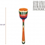 Totally Bamboo Ahap Delikli Spatula (Renkli)