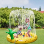 Ancesfun Sprinkler ocuk ime Su Oyun Mat (Ananas)(170cm)