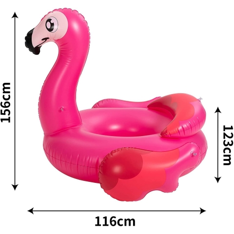 Sloosh ime Deniz-Havuz Simidi (Flamingo)