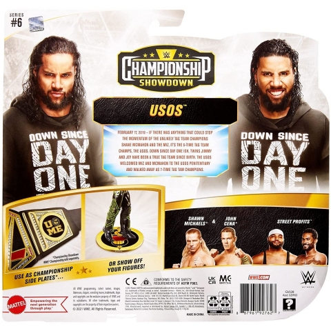 WWE MATTEL Championship Showdown Aksiyon Figr(2 paket)