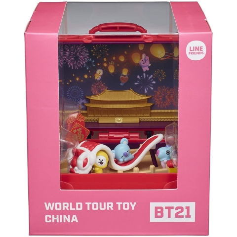 BT21 World Tour Toy Aksiyon Figr(14 cm)