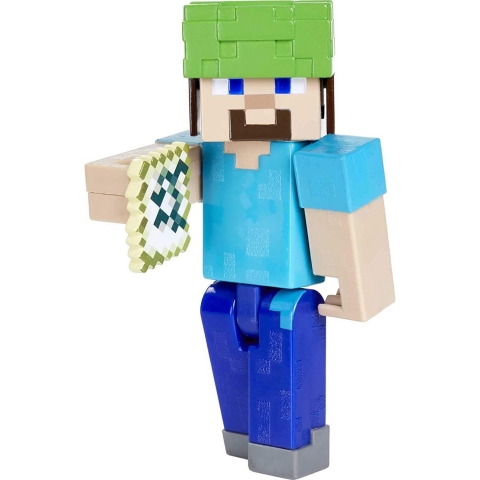 Mattel Minecraft Underwater Steve Aksiyon Figr(8cm)