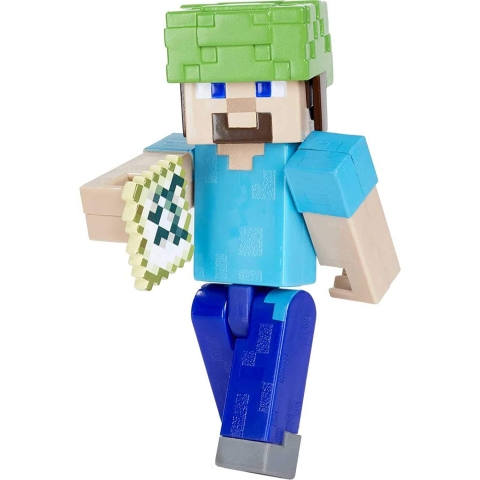 Mattel Minecraft Underwater Steve Aksiyon Figr(8cm)