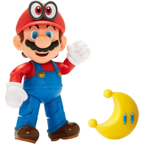 SUPER MARIO Nintendo  Mario Wearing Cappy Aksiyon Figr(10 cm)