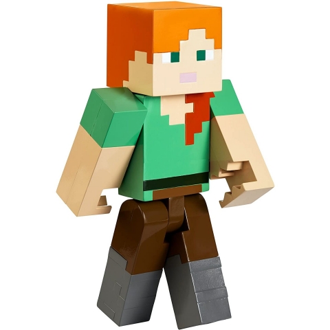 Mattel Minecraft Alex Large Scale Aksiyon Figr(21cm)