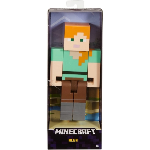 Mattel Minecraft Alex Large Scale Aksiyon Figr(21cm)